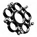 JT Sprockets JTA750B Aluminum Rear Sprocket Carrier