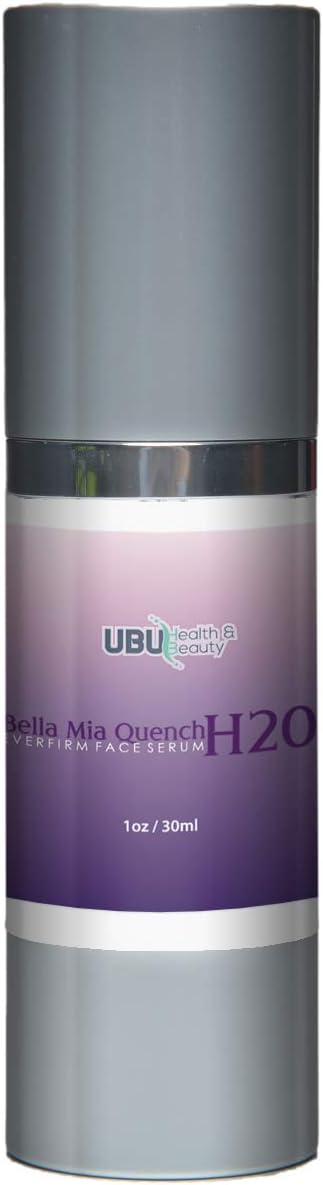 BellaMia Quench H20 - Everfirm Face Serum - The undermakeup difference - Morning Anti Ageing Face Serum - Start your day with a Lift - Powerful Serum formulated to deliver anti ageing actives fast