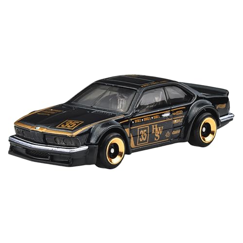 ミニカーレビュー】 Hotwheels - BMW 635CSi (Black/Blue flake) - と