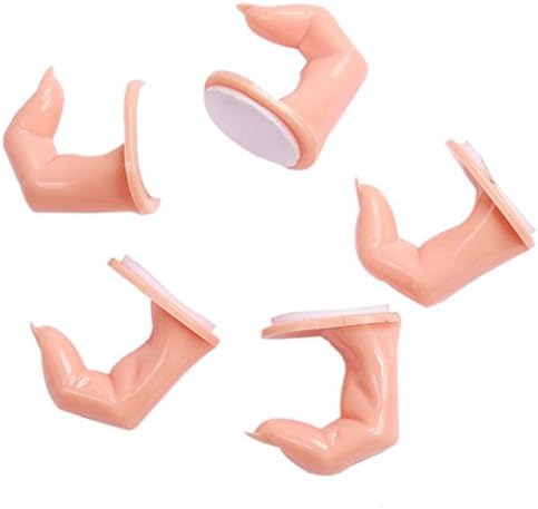 WeK Fake Finger Practice Model Nail Art False Tips Training Display Tool