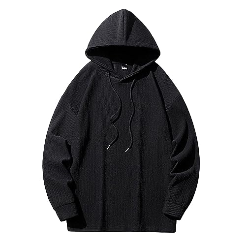 Sweat Capuche Homme ample en coton pull militaire contre le froid et les frottements