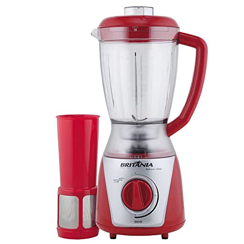 Liquidificador, Eletronic Filter 800, 2,5L, Vermelho, 110V, Britânia