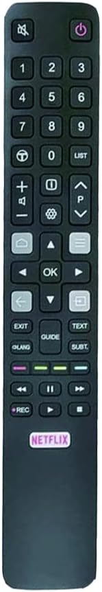 Télécommande De Remplacement RC802 FNR1 Compatible Pour TCL Pour