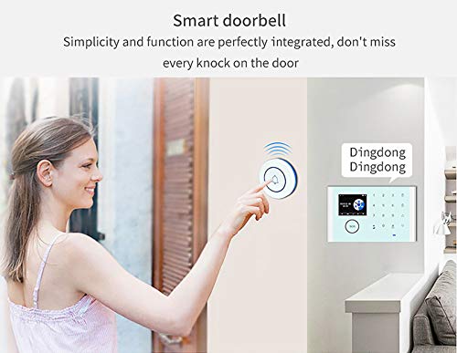 Sehomy 16 Pieces Kit Home Security System With Gsm And Wifi App Control, Wireless Door Sensor Burglar Realtime Alarm For Office Shop, Apartment Security, Compatible With Alexa And Google Assistant #TOP1