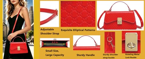 Image of Mini Crossbody Bag for Women, Cute Mini Purse, Ladies Small Top Handle Satchel, Trendy Daily Clutch Purse