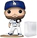 POP MLB: Dodgers - Freddie Freeman Funko Vinyl Figure (Bundled with Compatible Box Protector Case), Multicolor, 3.75 inches