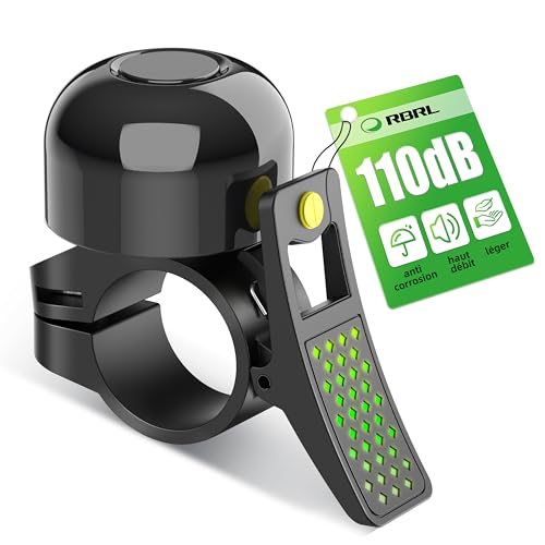 RBRL Sonnette Vélo Mini 110 DB pour VTT