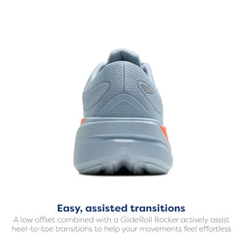 Scarpe Brooks Ghost Max 3 Blu Arancione SS26, Taglia 46,5 - Eur - 3