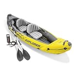 Intex Explorer K2 Kayak (Prior Model), Yellow, 2-Person