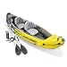 Intex Explorer K2 Kayak, 2-Person Inflatable Kayak Set with Aluminum Oars and High Output Air Pump
