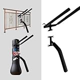 ❃【Equipado con un dispositivo de amarre】: el equipo simulado Wing Chun mejorado se puede atar a sacos de arena, columnas redondas y barandillas verticales, y se puede usar tanto en interiores como en exteriores.