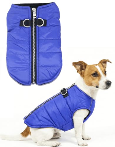 Welpen Wintermäntel Kleine Hundemantel Wasserdichte Hundejacken Welpenjacke Mäntel für kleine Hunde XS Leichte isolierte Bomberjacke