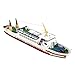 Lllunimon 1/250 Wappen Von Borkum Passenger Ship Model Kit, DIY Handcraft Paper Boat Model Toy Puzzles Military Fan Collection