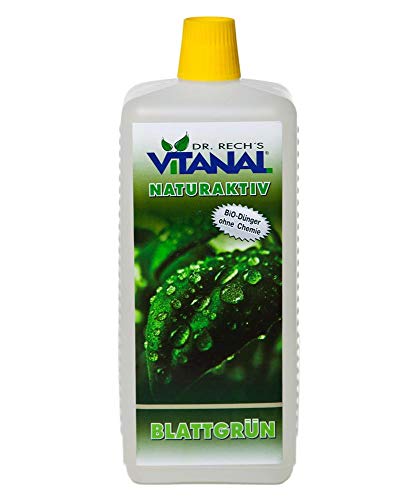 Preisvergleich Produktbild Vitanal Blattgrün Bio Dünger 0,5 Liter