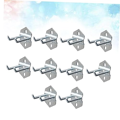 Crochets multifonctions en acier 50mm pour rangement d'outils lot de 10