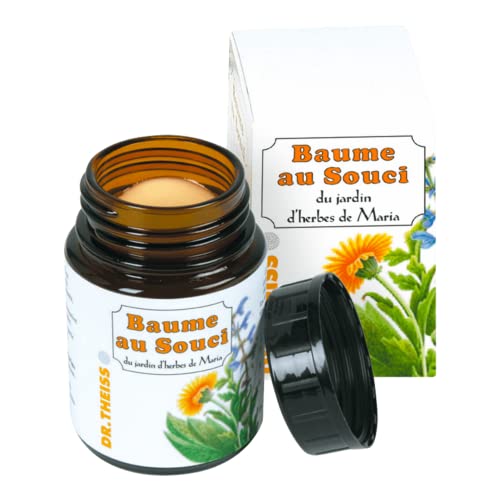 Dr. Theiss Baume au Souci | Soin Visage et Corps | Change de Bébé | Soin Après-Soleil | Aide à restaurer les peaux abîmées | Nutrition optimale | Apaise les rougeurs et irritations, 100 ml Cover