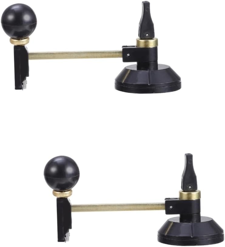 STOBOK 2pcs Glass Cutter Compasses Cutting Tool for Precision Glass Cutting for Ranges and Air Conditioners Design