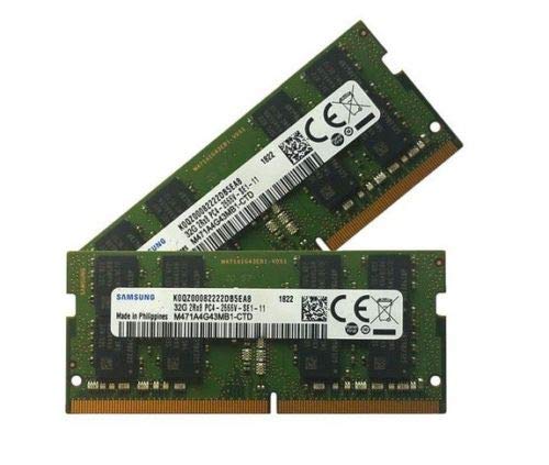 Samsung 32 GB 260 pin DDR4-2666, SO-DIMM 2666Mhz, PC4-2666V-S (2x32GB) Samsung 32 GB 260 pin DDR4-2666, SO-DIMM 2666Mhz, PC4-2666V-S (2x32GB)