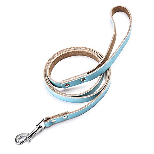 Corde de course en cuir HMJGDHX rose S pour promener votre petit chien en ville