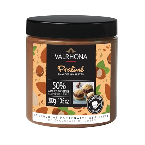 Valrhona - Praliné almendra avellana 50% 300 g