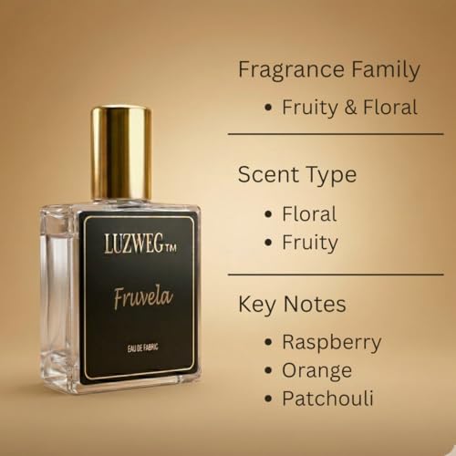 Image of Fruvela 30 ml Perfume (Fruity & Floral) | Soft & Elegant Unisex EDP | Long Lasting Fruity Floral Fragrance | Premium Travel Size Perfume for Men & Women | Everyday Light Scent | Gift for Him & Her