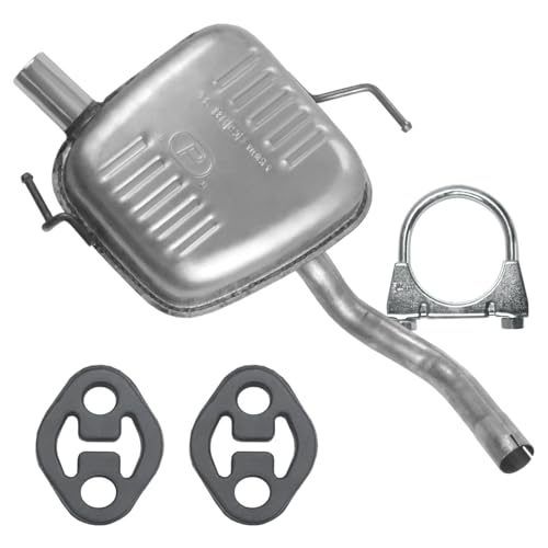 Polmo Schalldämpferset Auspuff Endtopf für Alfa Romeo 147 937 2000-2010 1.6 2.0 Schrägheck Polmo Schalldämpferset Auspuff Endtopf für Alfa Romeo 147 937 2000-2010 1.6 2.0 Schrägheck