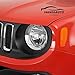 Sagnod Auto Headlight compatible with 2015-2018 Jeep Renegade Right Passenger Side