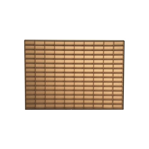 Alejandro Cortes Display Toy Storage Organizer Case for 1/64 Scale Cars (150 Spaces) - Collectibles Display Shelf, Toy Car Storage, 1/64 Display Case Wooden Display Shelf