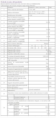 Monitor Gaming 27 Pollici, FAST IPS 180Hz, 2K QHD 2560 x 1440p 1ms GTG Verticale Schermo PC, HDR10, 120% sRGB, 144Hz FreeSync & G-sync Computer Monitor, Eye Care, VESA, DP, HDMI, P27GR - Monitor - Immagine 12