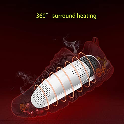 Secador eléctrico de calzado y guantes Blanco miniatura 2