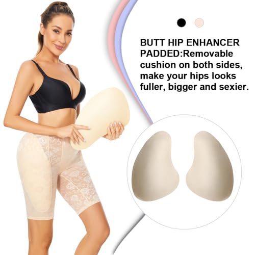 Image of Hip Enhancer Panties Women Hip Pads Padded Buttocks Lifting Womens for Under Dresses