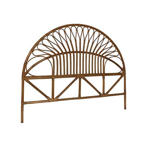 sweeek - Kopfteil aus dunklem Rattan - Malacca