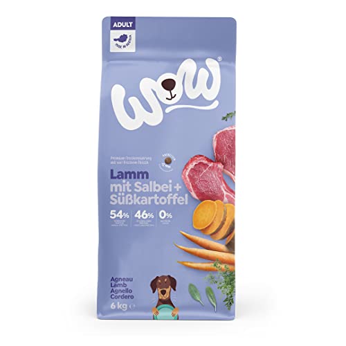 Produktbild von WOW Adult Lamm mit Salbei und Süßkartoffel Hundetrockenfutter - 6 kg