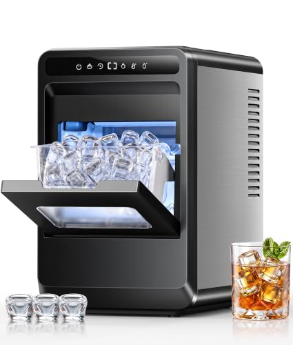 Oylus Clear Ice Cube Maker 8 Crystal Clear 1.2 Jelly Ice Cube Per Batch