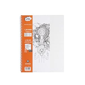 Whitelines WL101 Link A4 Squared Notebook, 80 g papier, 60 vellen