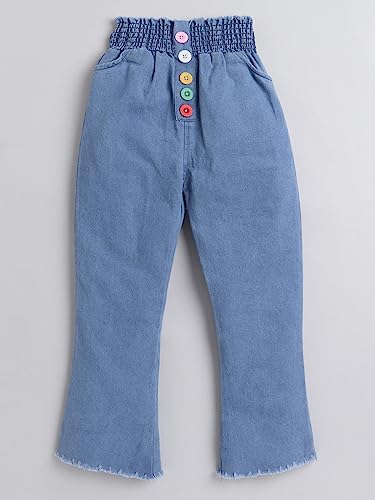 Image of DKGF Girls's Denim Palazzo
