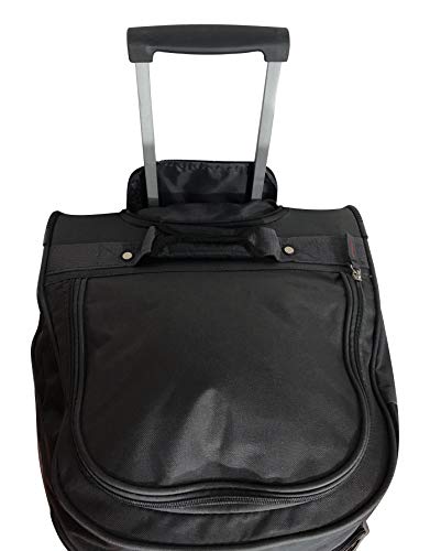 High Sierra Wheeled Duffel Bag (Mercury/Red Line, 26-Inch)