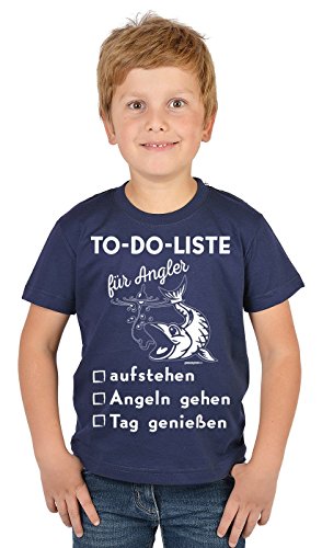Angler Kinder-Shirt - lustige Sprüche/Motive Angeln für Kinder...