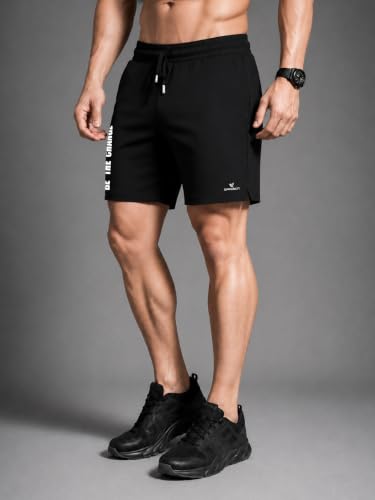 Image of Dpassion Quick Dry Polyester Sport Shorts for Men | Gym, Running and Training Shorts