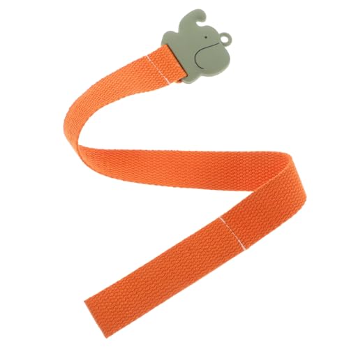 KOCKSHION Cinta de Acabado de Dibujos Animados de Silicona Percha de Proa organizadores de Lazos Accesorios para el Cabello niña Organizador de Diadema poliéster Orange