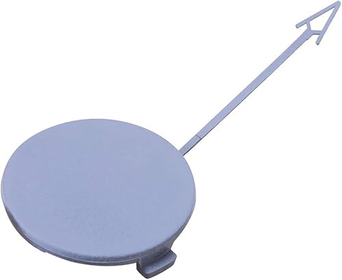 Miniatura 7 de Terisass 8E0807241C - Cubierta de gancho de remolque para parachoques delantero de coche, color gris, plástico ABS, gancho de remolque, repuesto