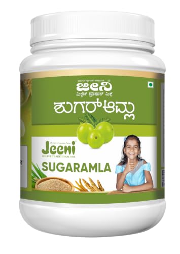 Image of JEENI Sugaramla 1kg | Millet-Based Health Mix with Amla | Wholesome Daily Nutrition | Natural Ingredients | 1000g Pack