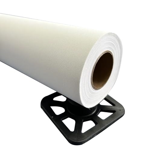 Polyester Inkjet Canvas 13"x40ft. Roll (10oz) Matte Finish for Inkjet Water-based Dye and Pigment Ink Jet Printers