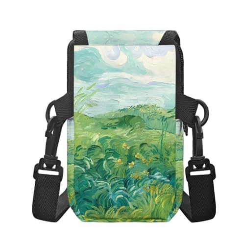 Small Crossbody Bag for Women Phone Purse, Monet Zipper Mini Messenger Bag Sling Pouch Adjustable Strap2