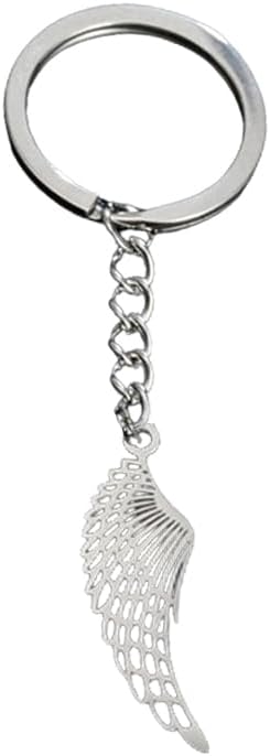 Keychain Angel Wing Pendant Keyring Key Holder Men Women Key Chain Wallet Bag Pendant Charms Gift for Birthday Christmas Festival Valentine's Day