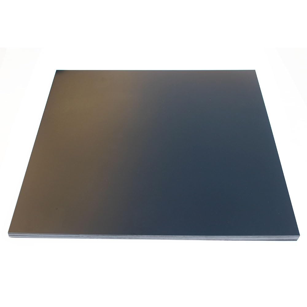 Alluminio Anodizzato Nero, Colore Grezzo, Anodizzato, Anodizzato, Lamiera Di Alluminio/100 * 100 * 1.0Mm 15Pcs