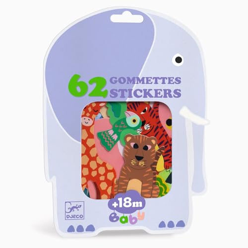Gommettes stickers Animaux de la savane - Djeco