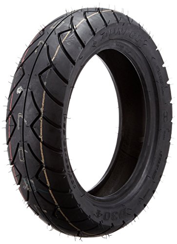 DUNLOP(ダンロップ)バイクタイヤスクーター用 D304 リア 100/80-10 52J チューブレスタイプ(TL) 266105 二輪 オートバイ用