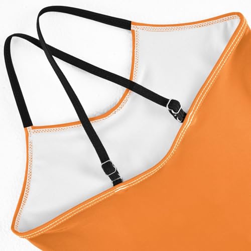 Orange Bathing Suits for Girls Swimsuit Summer Beach Swimwear One Piece Swimsuits4
