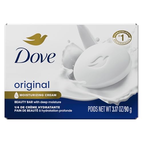 White Moisturizing Cream Beauty Bar Dove 3.75 oz Soap(3 pack)